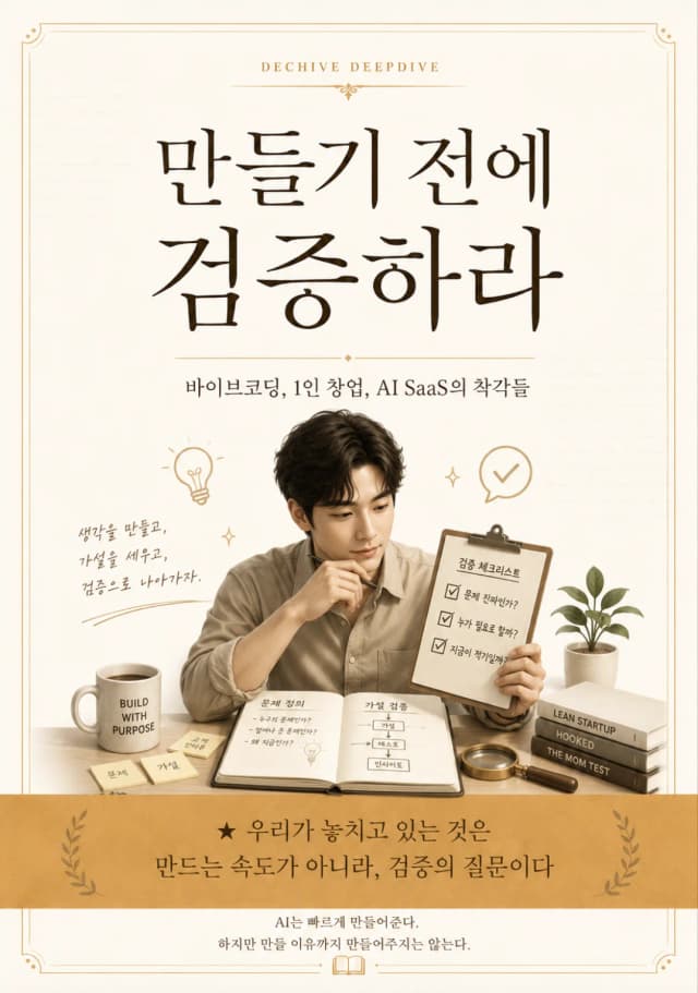 만들기 전에 검증하라 책 표지